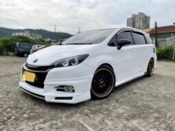 【氣氛改裝升級12萬】2016年式 豐田wish 2.0經典版七人座
