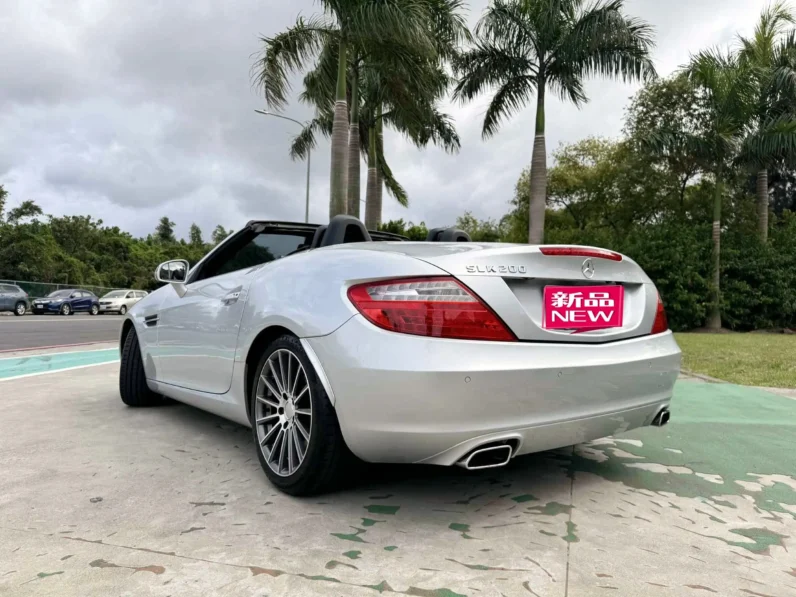 【賓士雙門轎跑】2012年賓士 SLK 200 1.8純跑6萬公里認證車