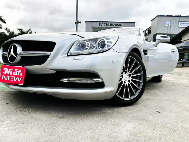 【賓士雙門轎跑】2012年賓士 SLK 200 1.8純跑6萬公里認證車