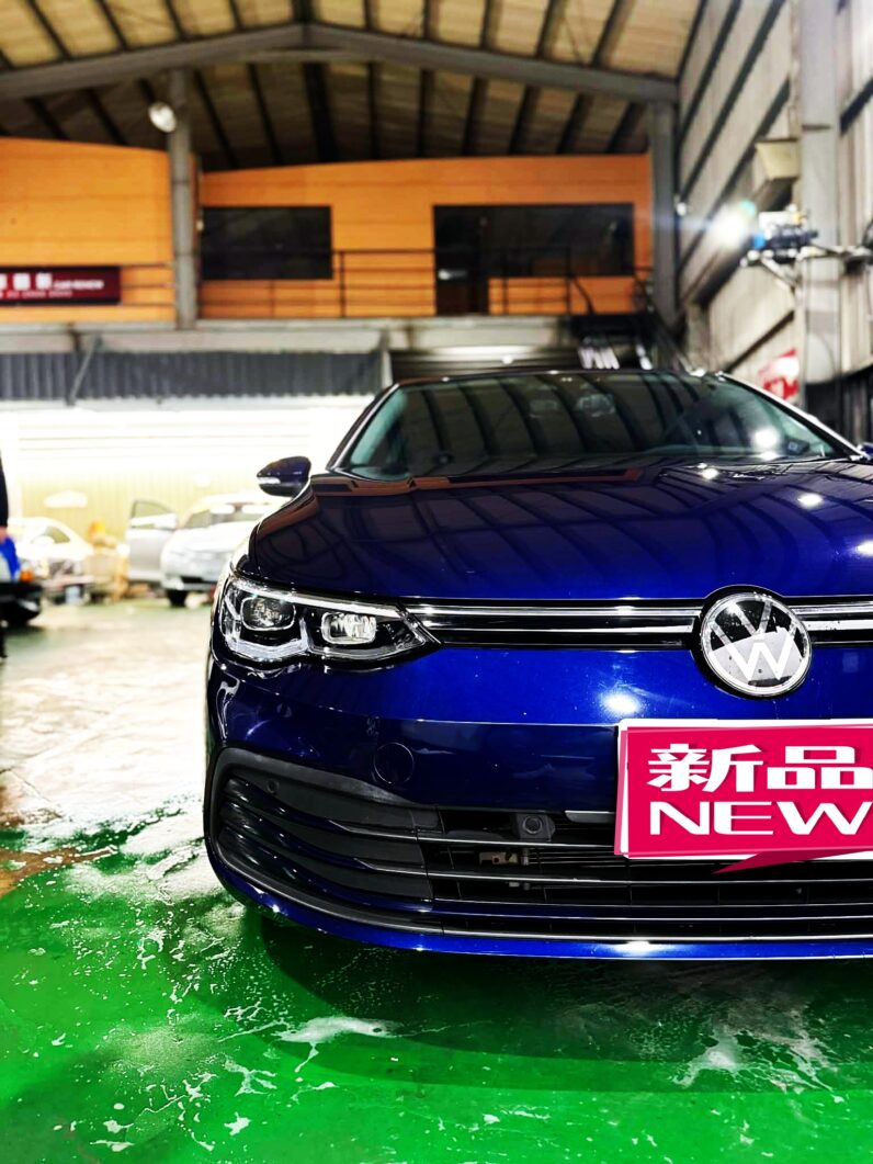 【福斯小鋼炮】2022年式福斯golf eTSI 280Style1.5輕油電，原漆原版件純跑六萬認證車