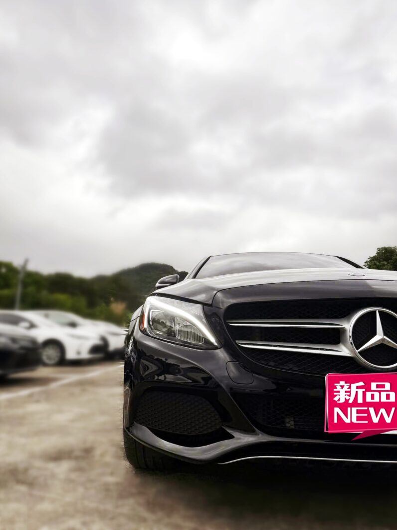 【純跑8萬極低里程】2016年式 賓士C300 4MATIC/全車原漆原版件/無待修