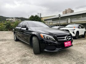 【純跑8萬極低里程】2016年式 賓士C300 4MATIC/全車原漆原版件/無待修