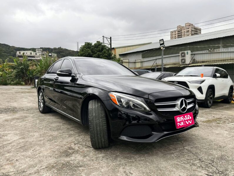 【純跑8萬極低里程】2016年式 賓士C300 4MATIC/全車原漆原版件/無待修