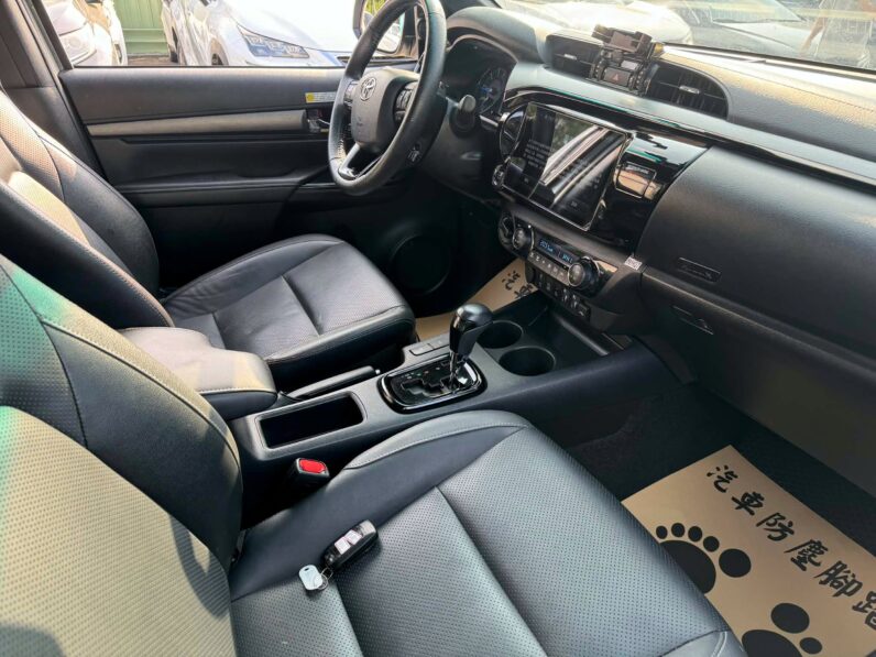 【熱銷皮卡重裝登場】2022年豐田海力士2.8雙廂皮卡純跑7萬公里認證車