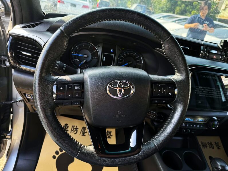 【熱銷皮卡重裝登場】2022年豐田海力士2.8雙廂皮卡純跑7萬公里認證車