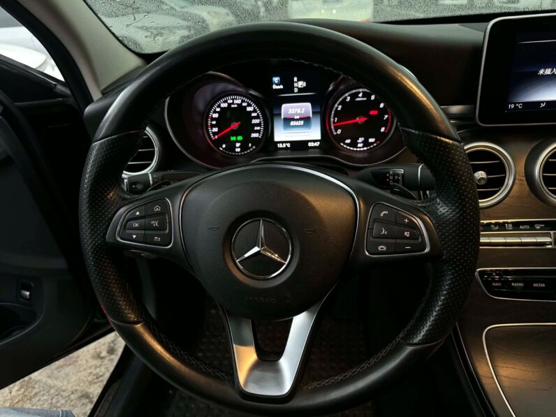 【純跑8萬極低里程】2016年式 賓士C300 4MATIC/全車原漆原版件/無待修