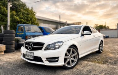 【年輕人雙門轎跑】2012年式賓士C180雙門轎跑/認證車/無待修/全車整理6萬車況超優
