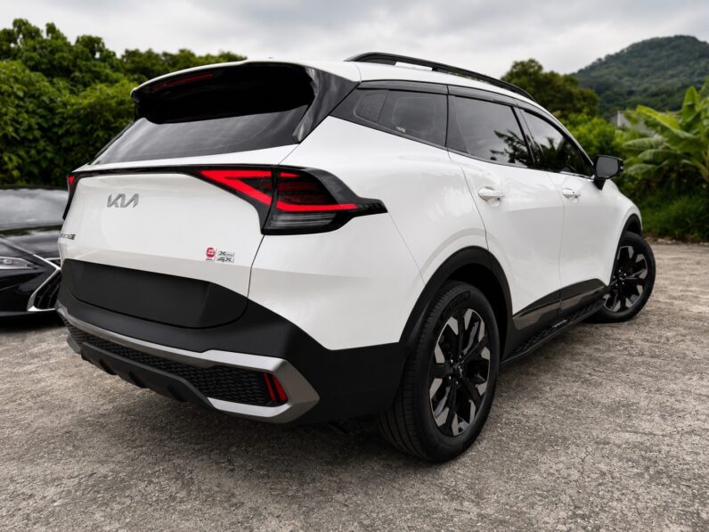 【科技十足小休旅】2024年KIA SPORTAGE X-Line 4WD 1.6/全車原版件/實跑8萬多公里緩慢增加