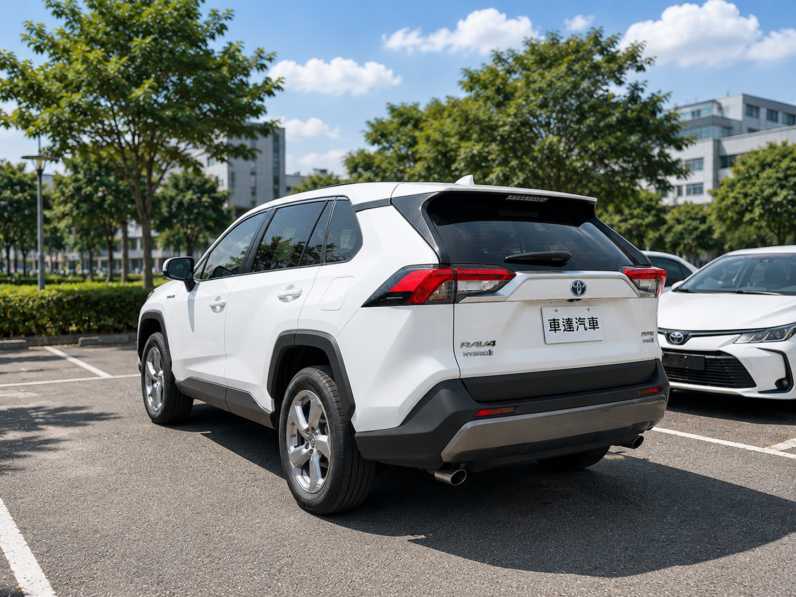 【好爸爸休旅神車】2021年式豐田RAV4油電旗艦頂級2.5/認證車無待修/購車享一年兩萬公里保固
